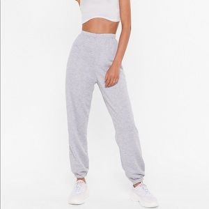 Nasty Gal Grey Sweatpants / Joggers Size 4